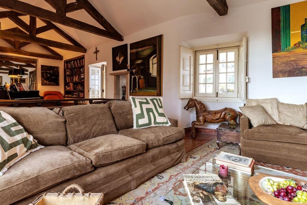 Unique Tiny Smart Home With Private Garden, Jacuzzi, Ps5, Cinema Projector - Sintra Wow 外观 照片