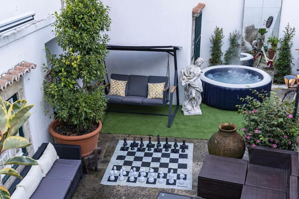 Unique Tiny Smart Home With Private Garden, Jacuzzi, Ps5, Cinema Projector - Sintra Wow 外观 照片